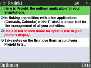 Kylom Projekt 1.10 - Symbian OS 9.1 